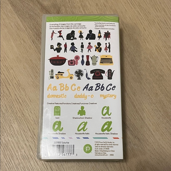 Cricut Suburbia Cartridge - Picture 3 of 3